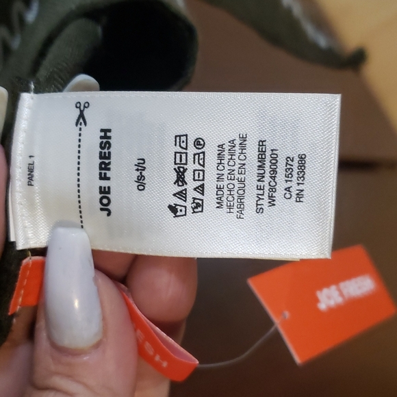 2/$20 or 3/$29 - Olive green/white Shawl or Scarf - Picture 4 of 4